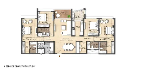 Well-equipped gymnasium